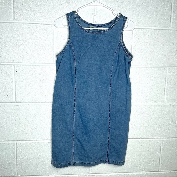 GAP Dresses & Skirts - < Vintage GAP Denim Overall Dress Size Medium >